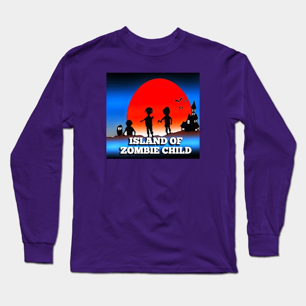 Island Of Zombie Child Long Sleeve T-Shirt by cetoystory